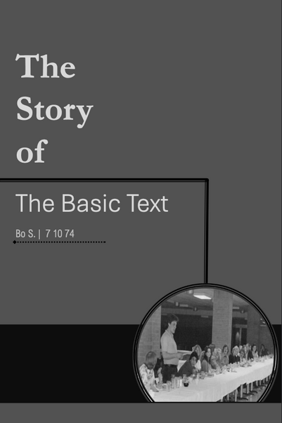 The Story of The Basic Text (eBook)