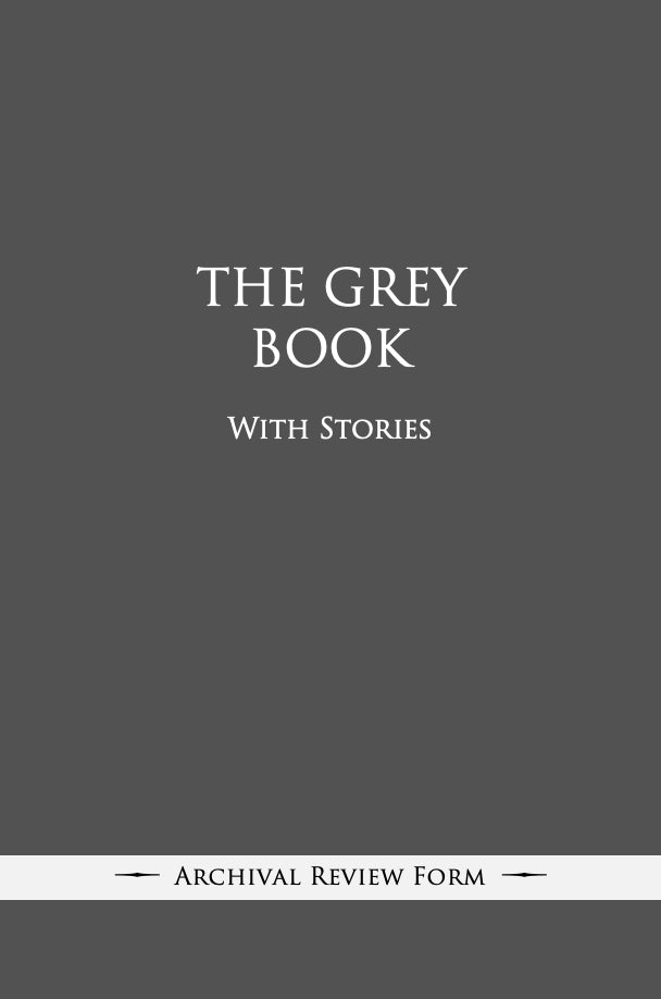 The Grey Book with Stories (Soft Cover)